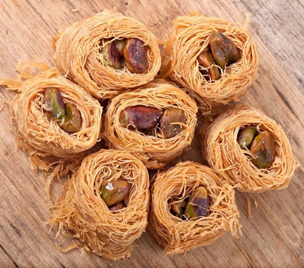 الكنافة الملفوفة