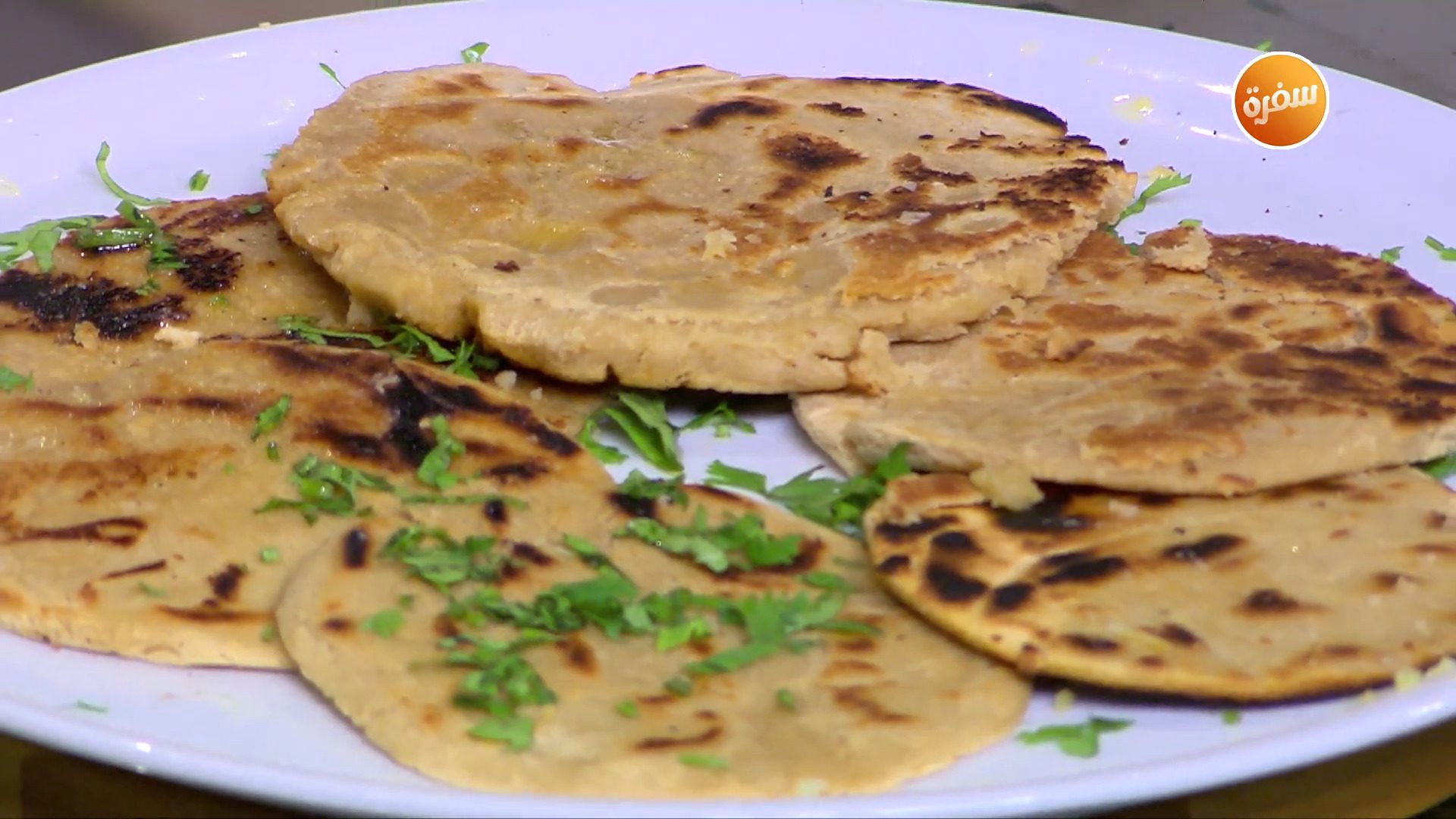 خبز نان بزبدة الثوم