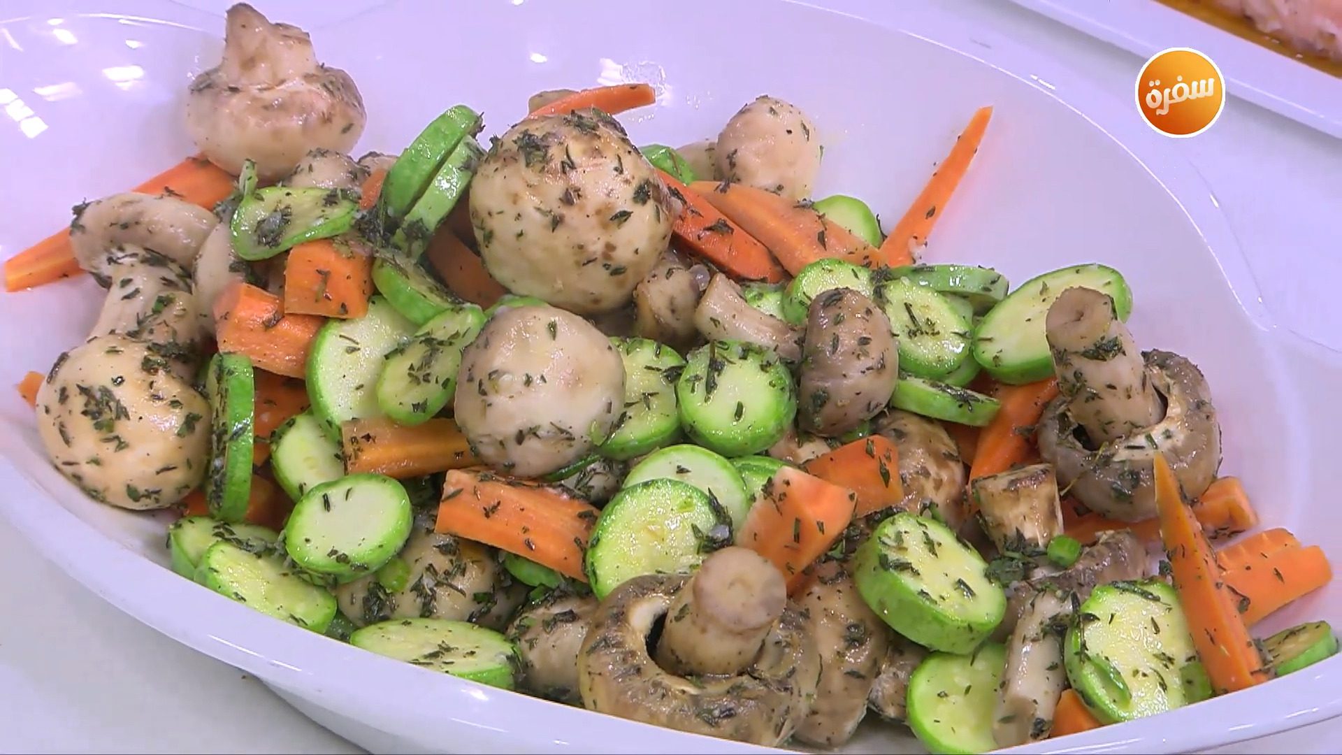 مشروم بالكوسة