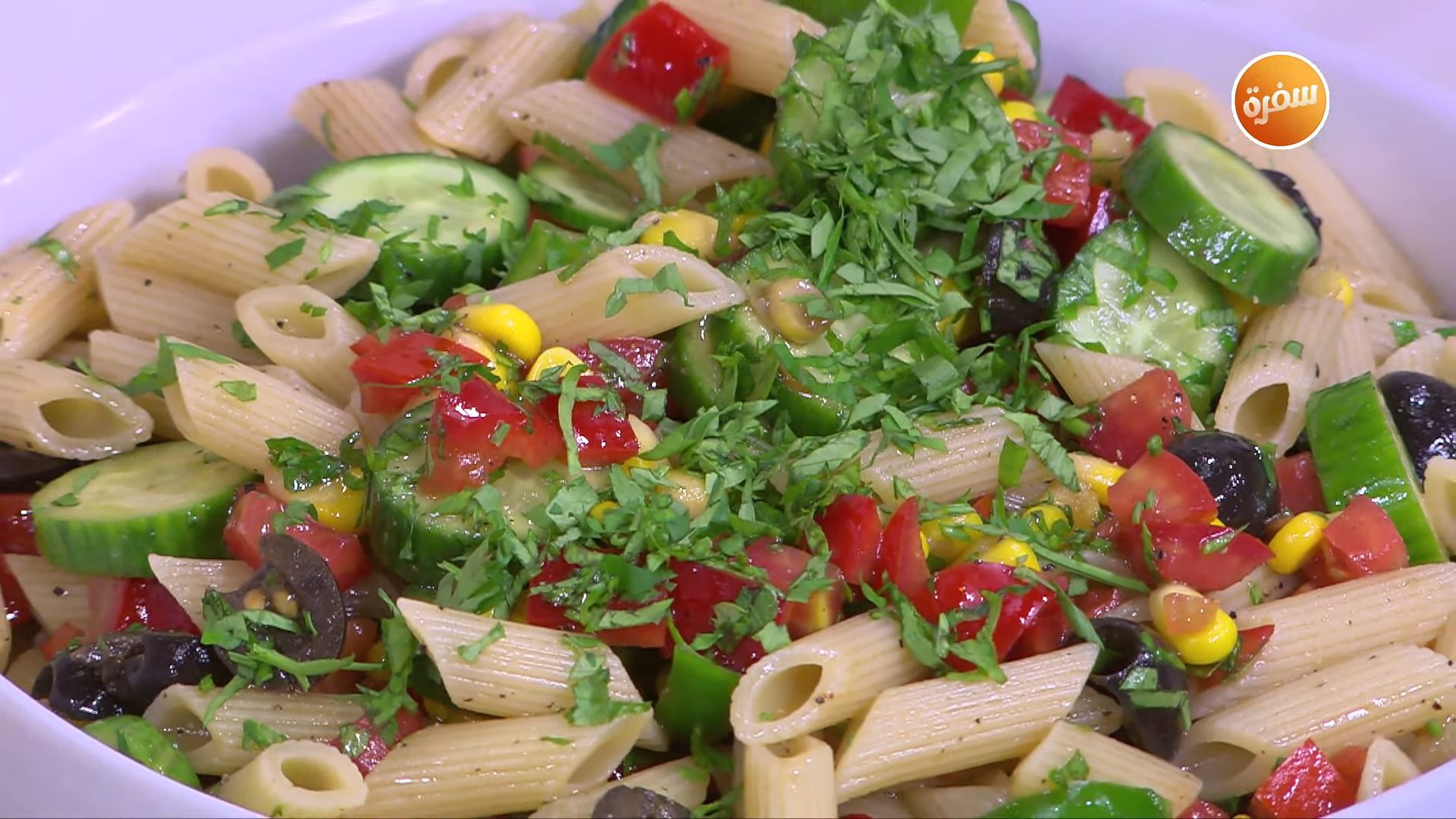 سلطة مكرونة