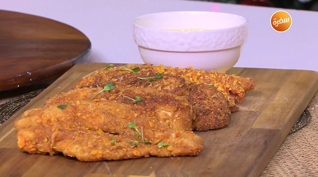 دجاج بالشيبس