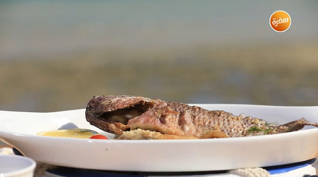 سمك مقلي بالخلطة