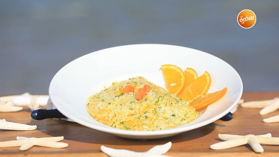 أرز بالبرتقال