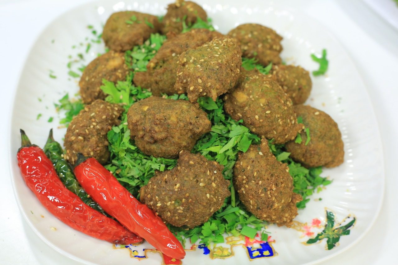 طعمية في الخلاط