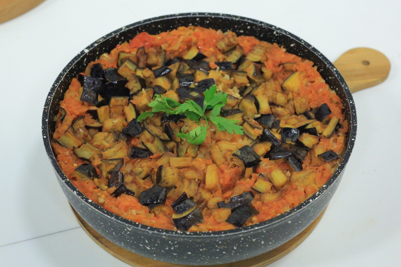 أرز بالباذنجان