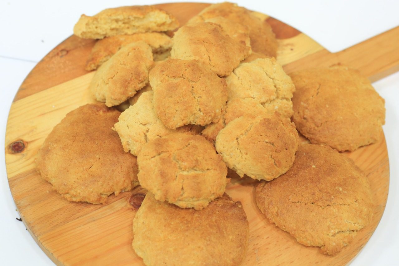 بسكويت بالكراميل