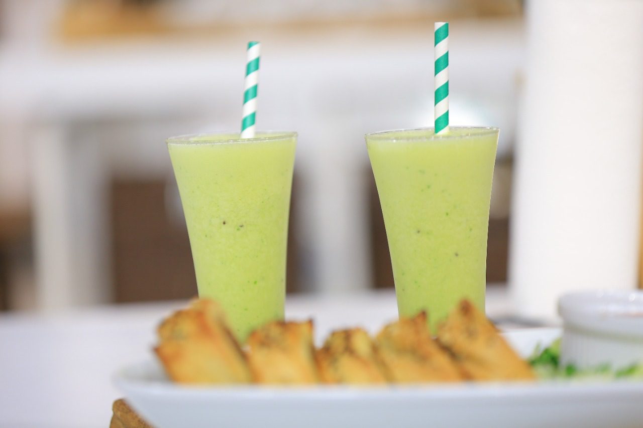 عصير كيوي بالبرتقال