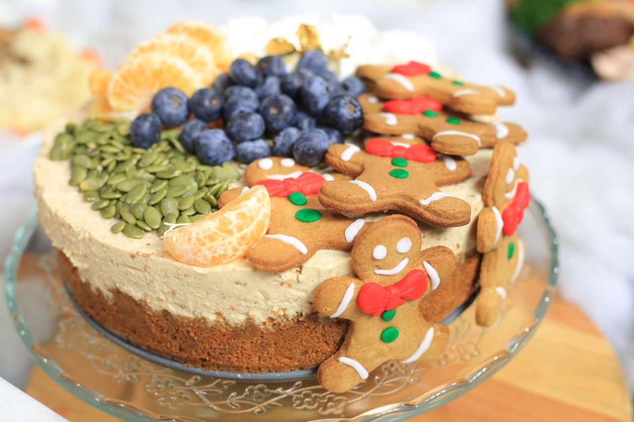 تشيز كيك الكريسماس