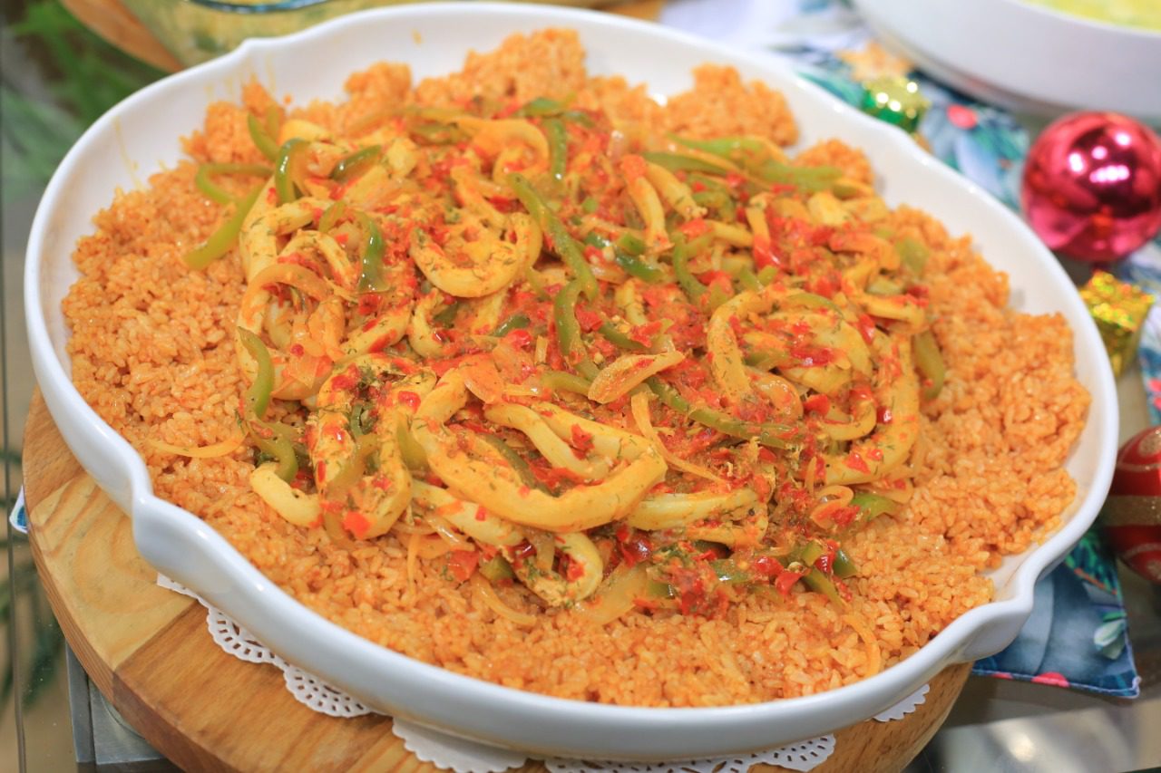 كاليماري بالهريسة