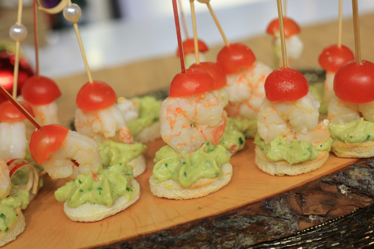 كنابيه الجمبري والأفوكادو