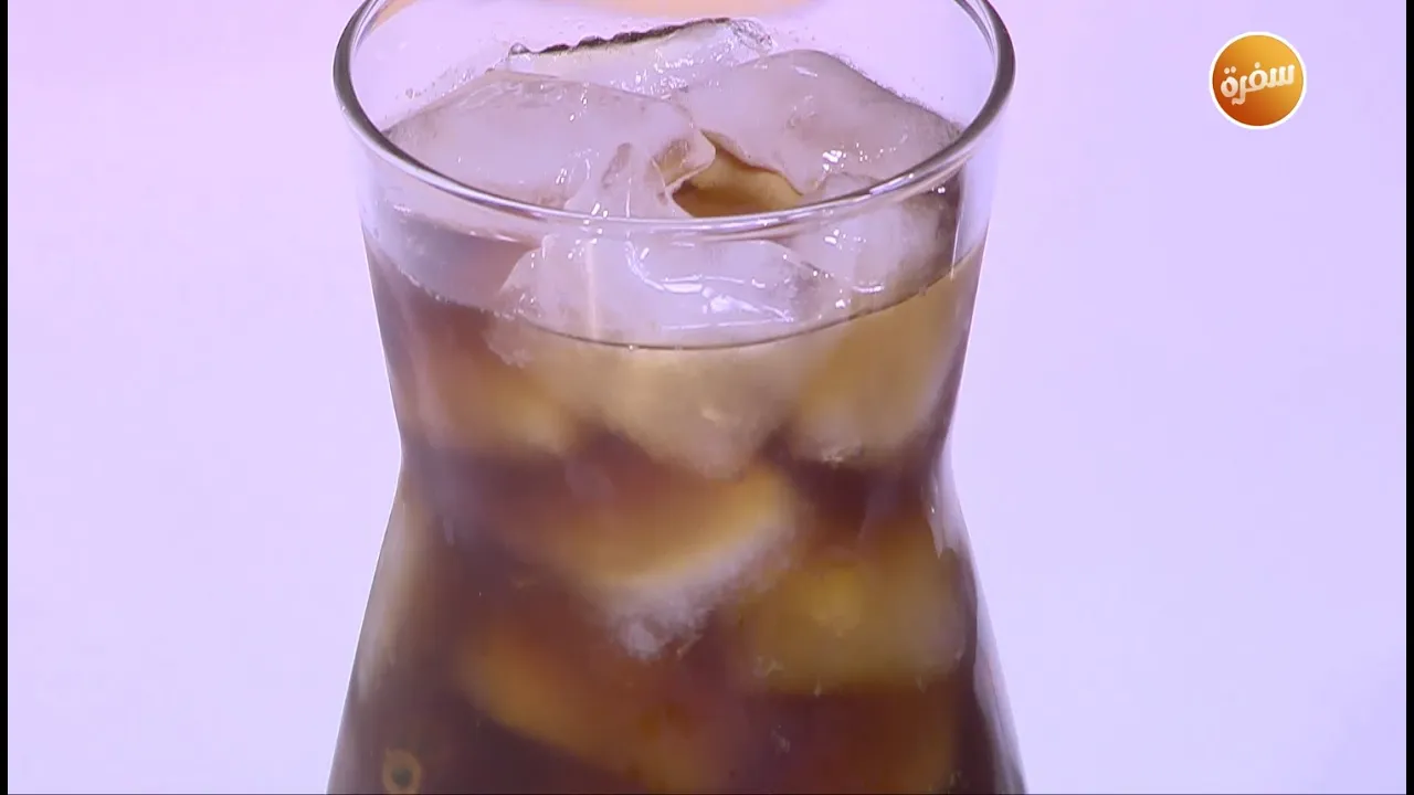 آيس تي قرفة بالبرتقال