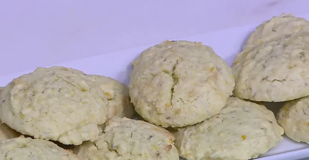 كوكيز اللوز بالبرتقال