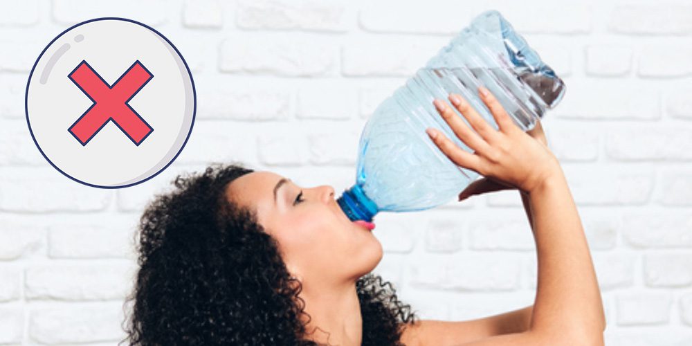 أضرار الإفراط في شرب المياه