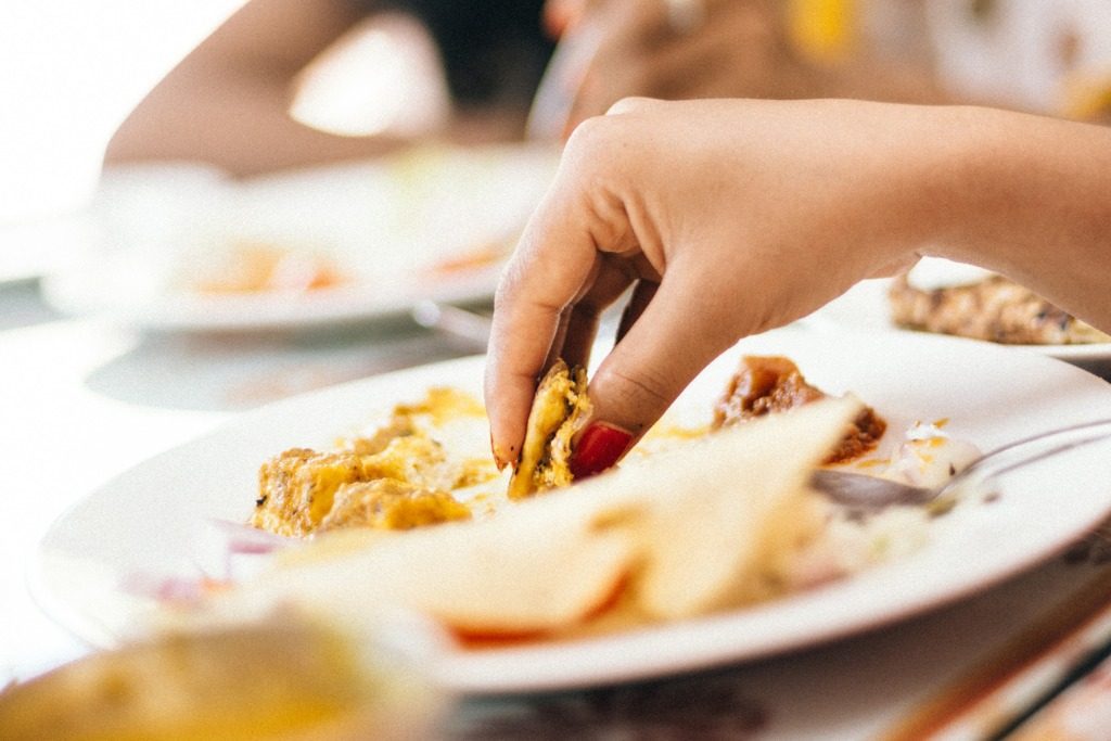 اتيكيت الأكل