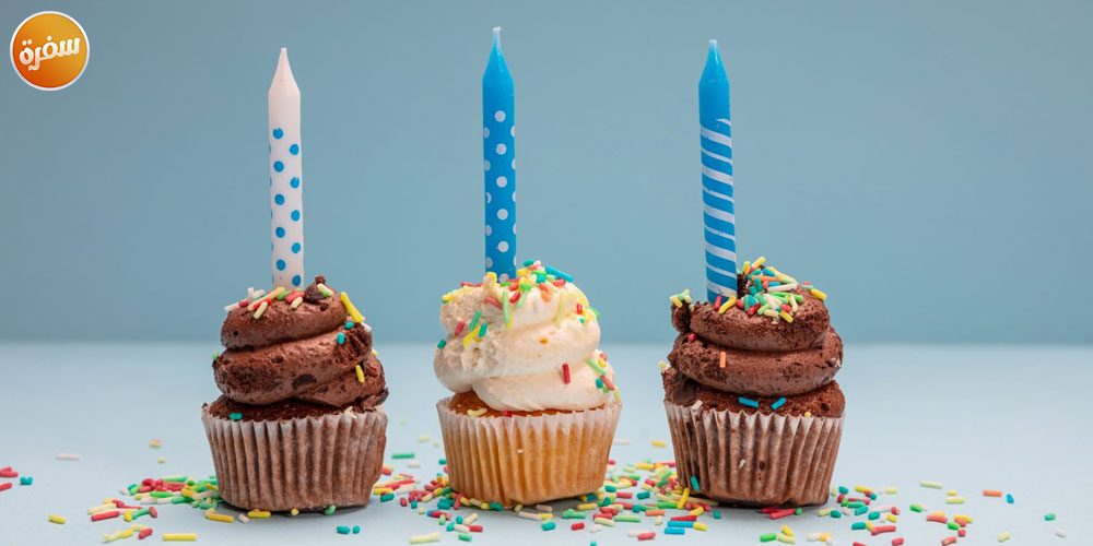 كَب كيك لأعياد الميلاد والمناسبات