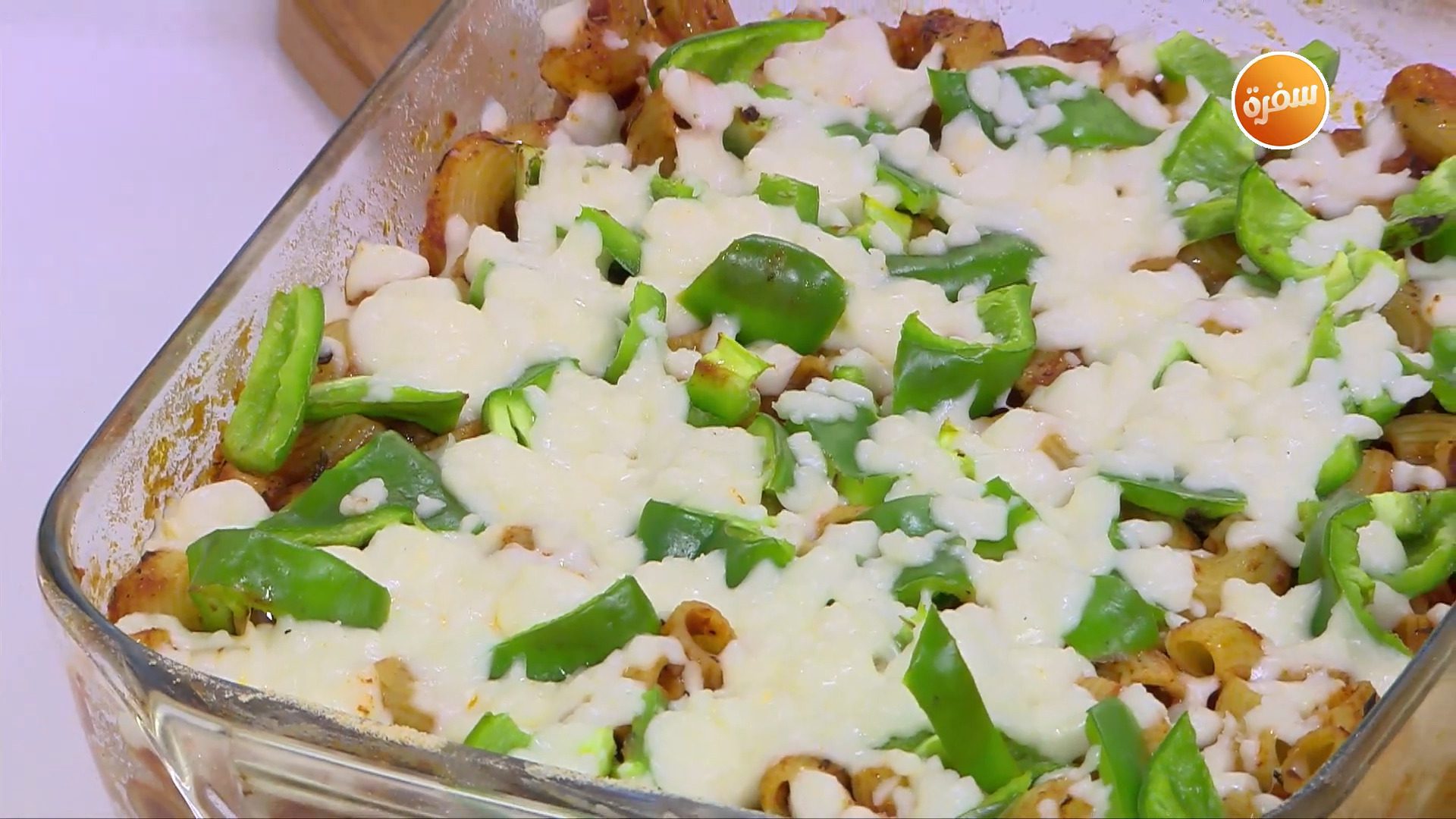 مكرونة بالثوم