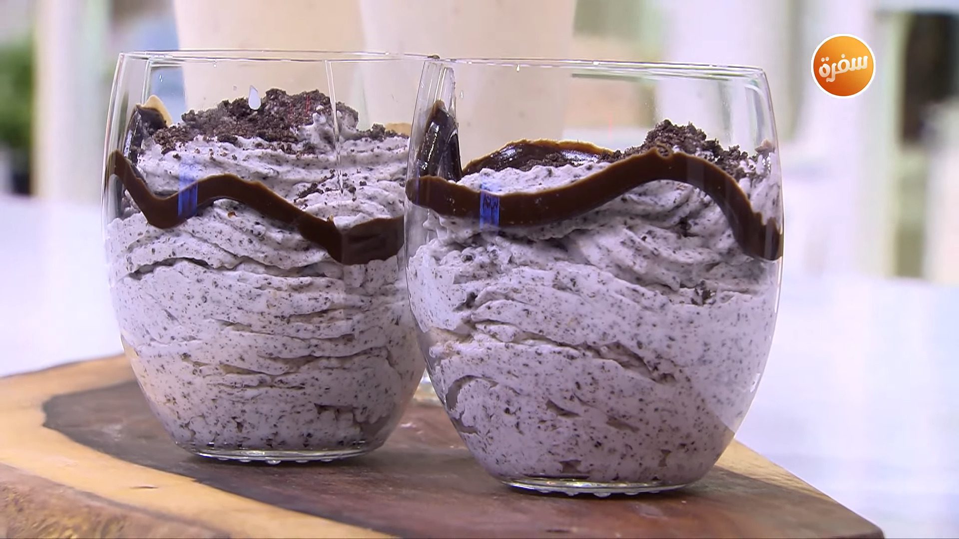 موس بسكويت الشوكولاتة