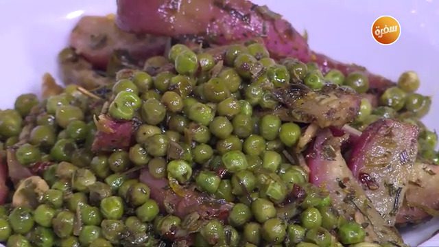 خضار الربيع بالطهي البطيء