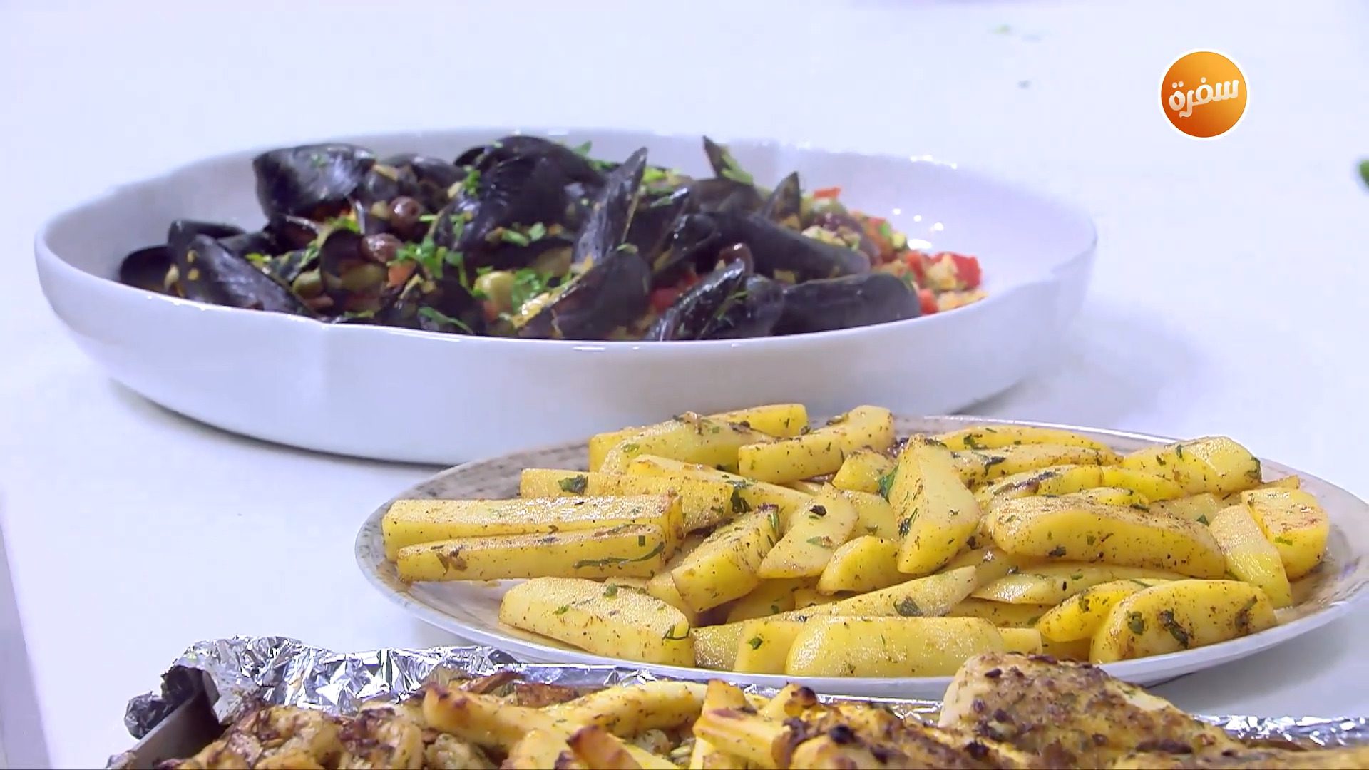 صينية فواكه البحر