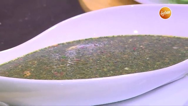 ملوخية بالجمبري