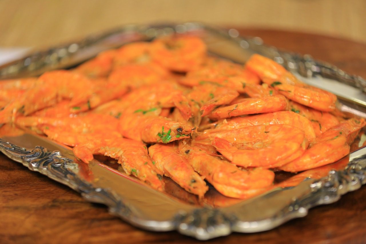 جمبري بالزبدة والليمون