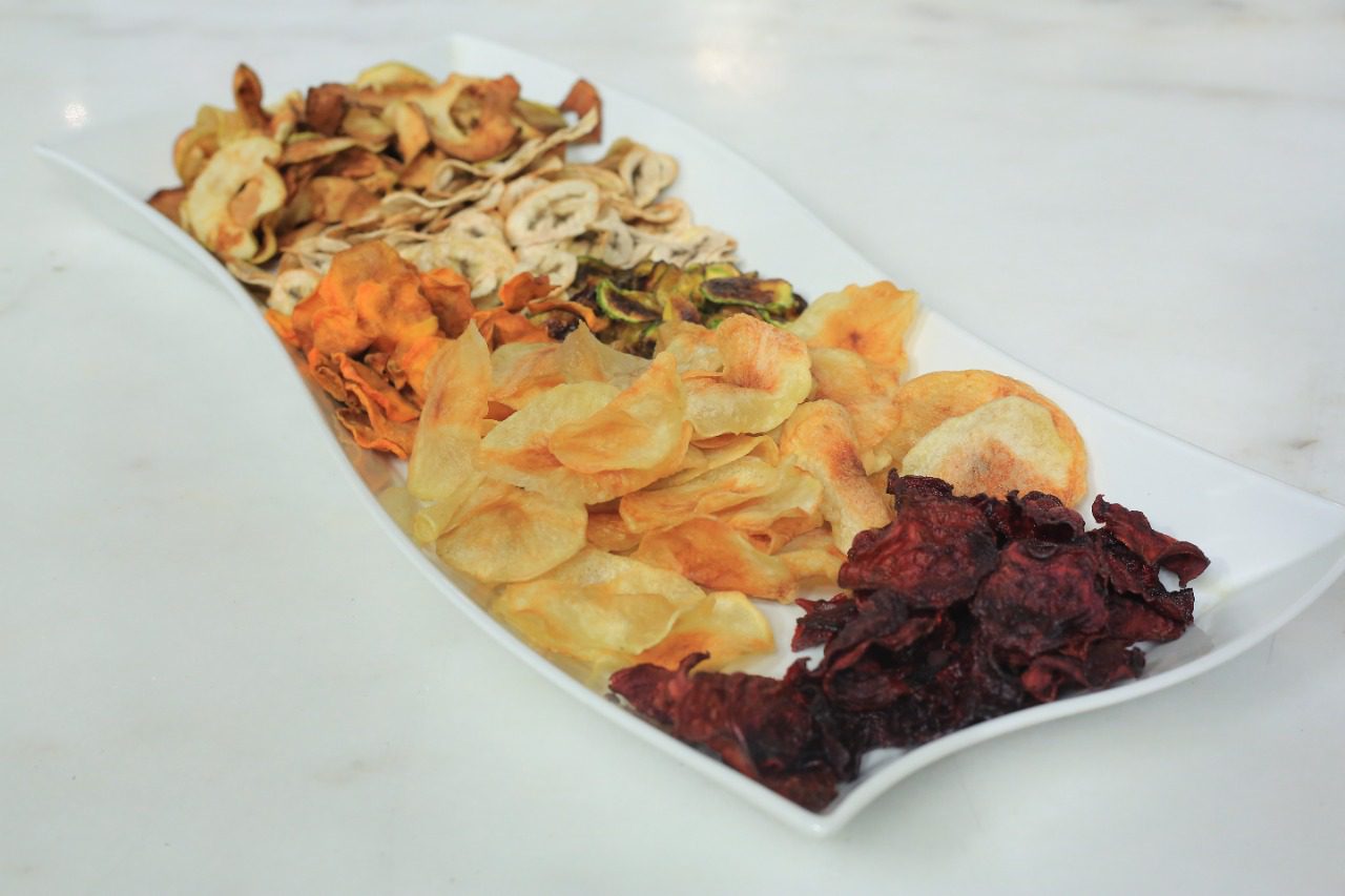 تفاح شيبس في اير فراير