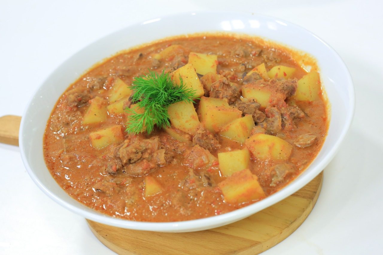 بطاطس بالكبد والقوانص