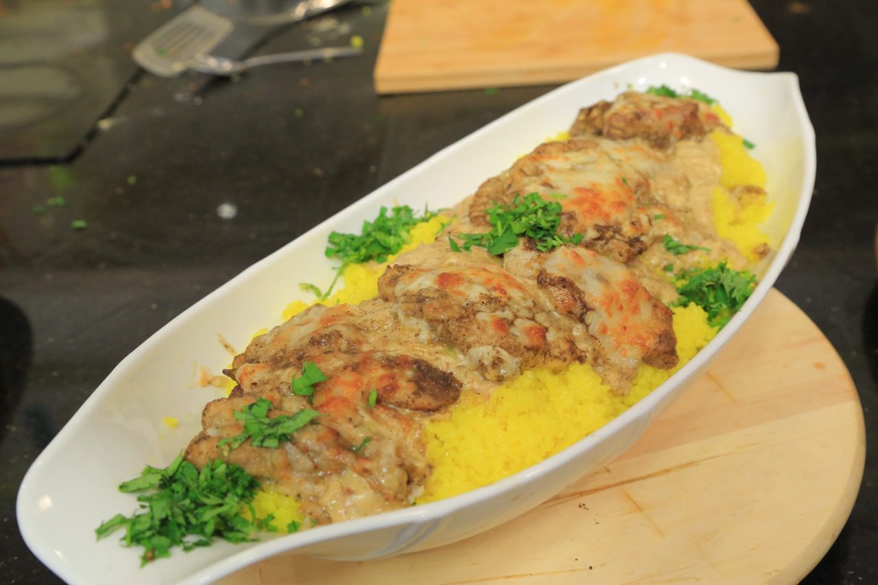 سمك بالكريمة