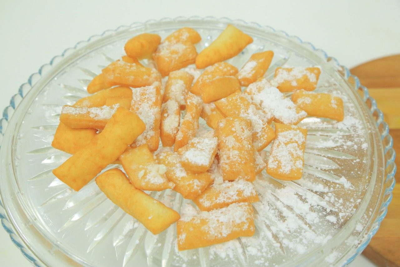 حلوى النشا المقلي