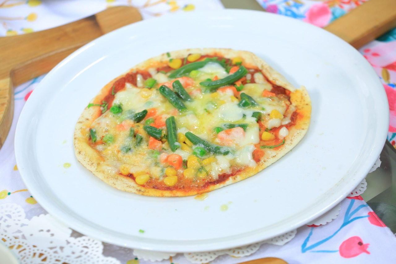 بيتزا في الميكروويف