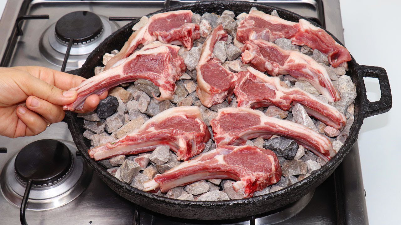 الشوي على الزلط