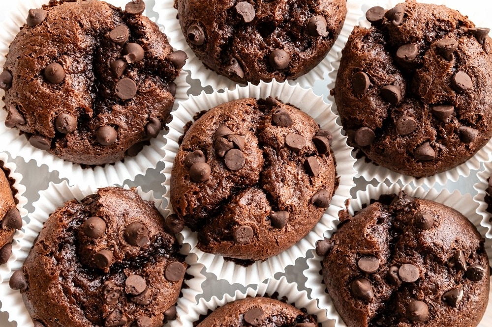 طريقة عمل براونيز مافن الشيكولاتة