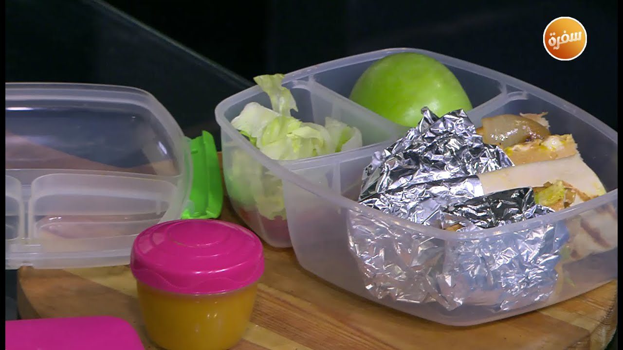 لانش بوكس سندوتش شيش طاووق