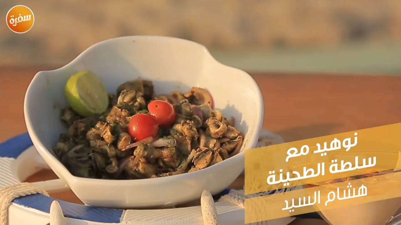 نوهيد مع سلطة الطحينة