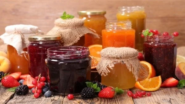 مربى مختلفة لفواكه الشتاء