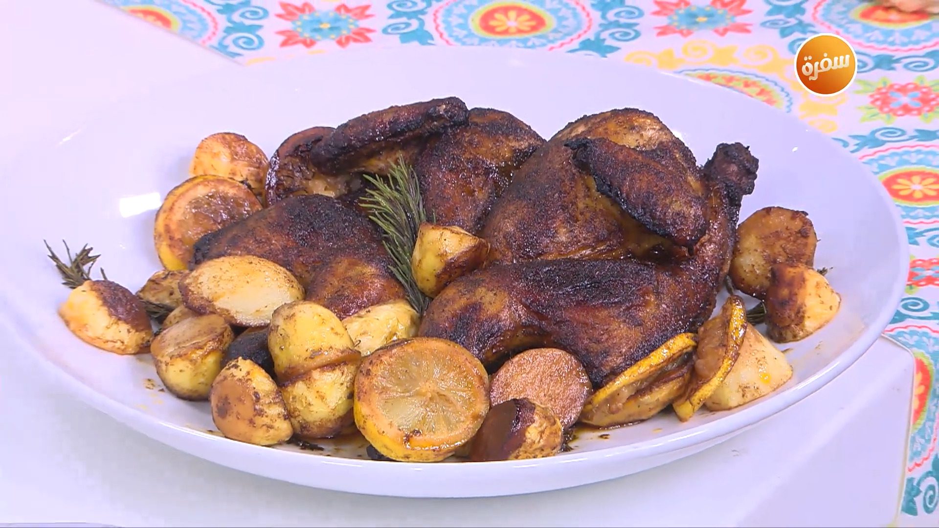 دجاج في الفرن