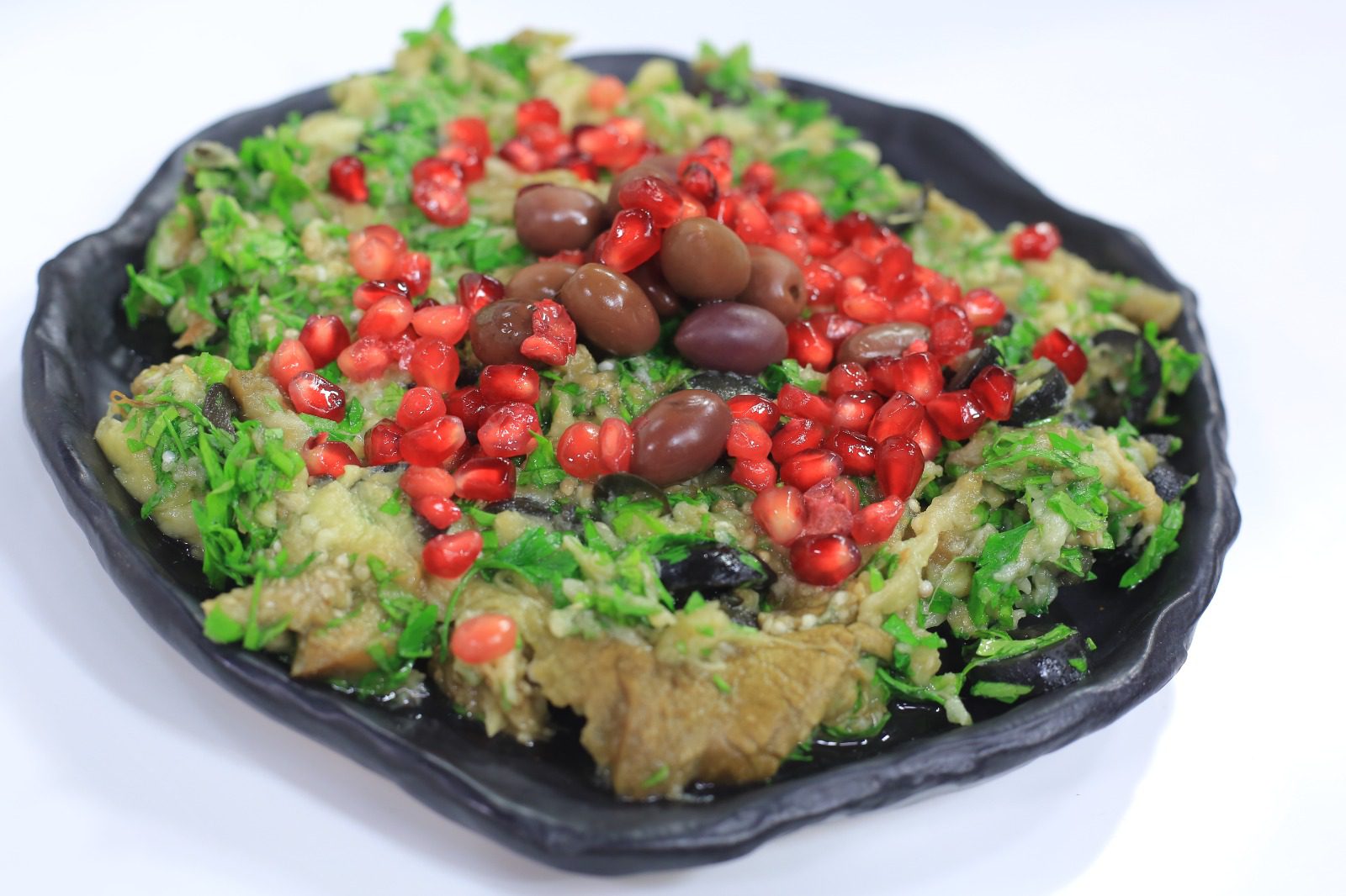 غموس الباذنجان اليوناني