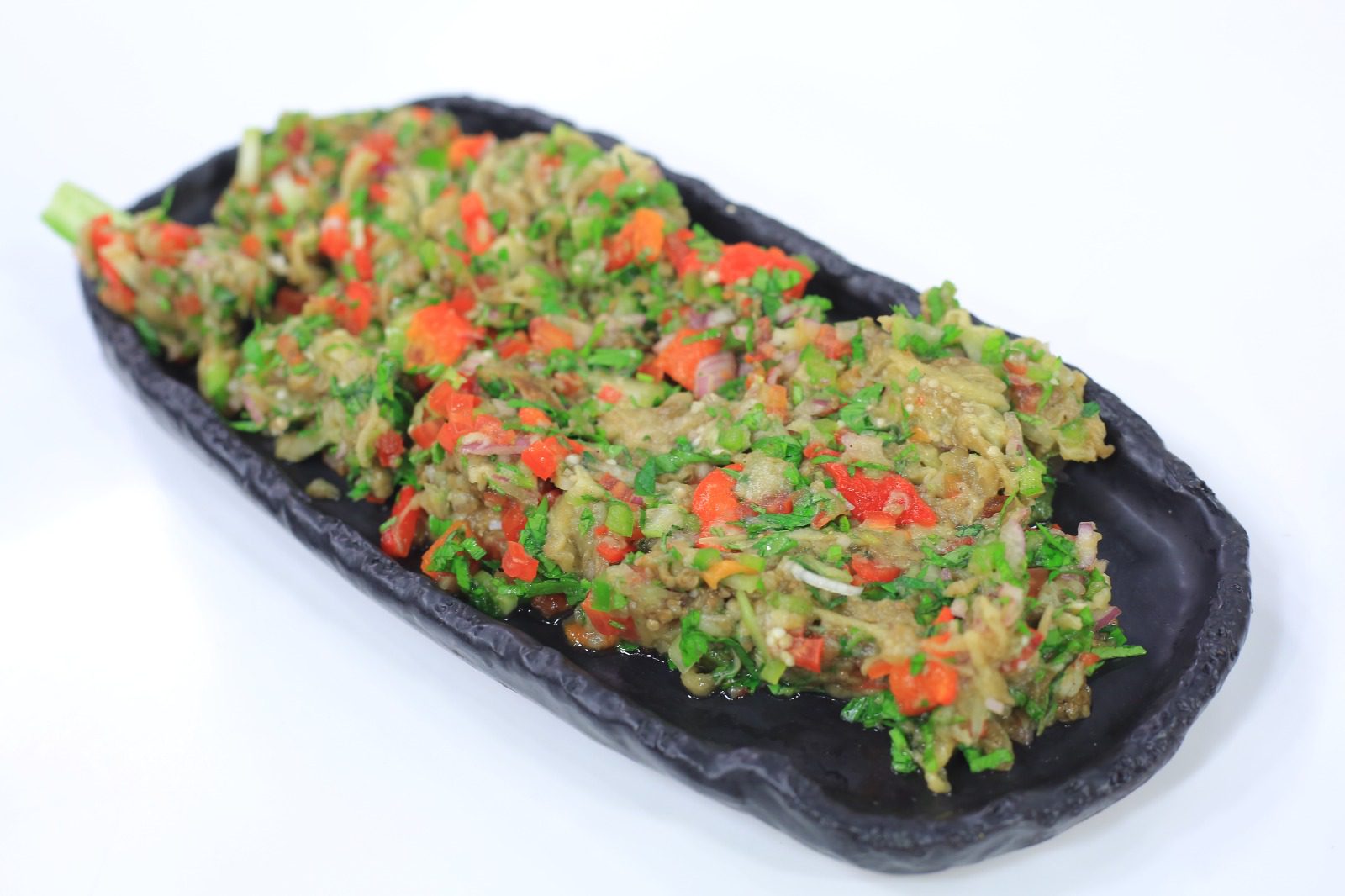 بابا غنوج سوري بالخضار