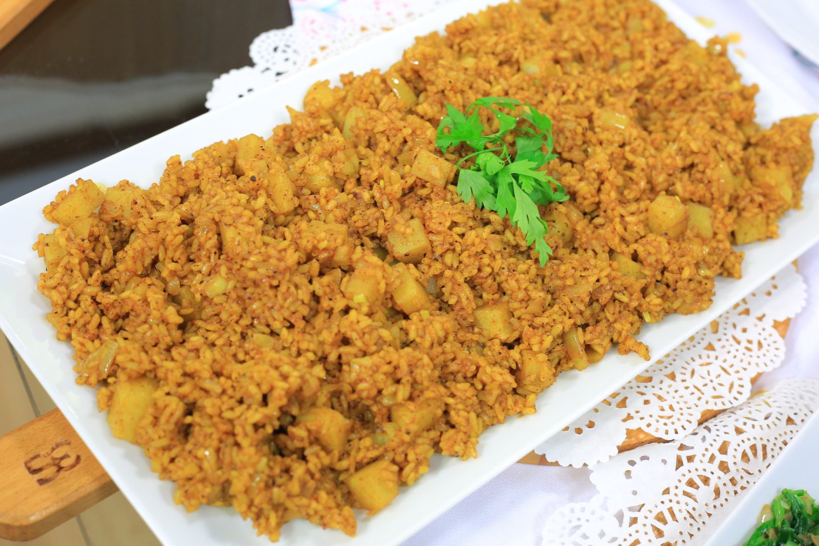 أرز بالبطاطس