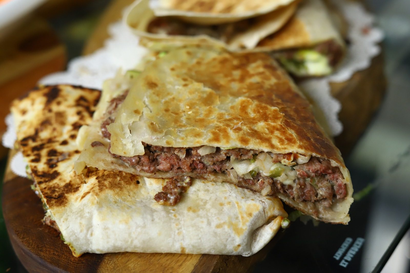 برجر التورتيلا