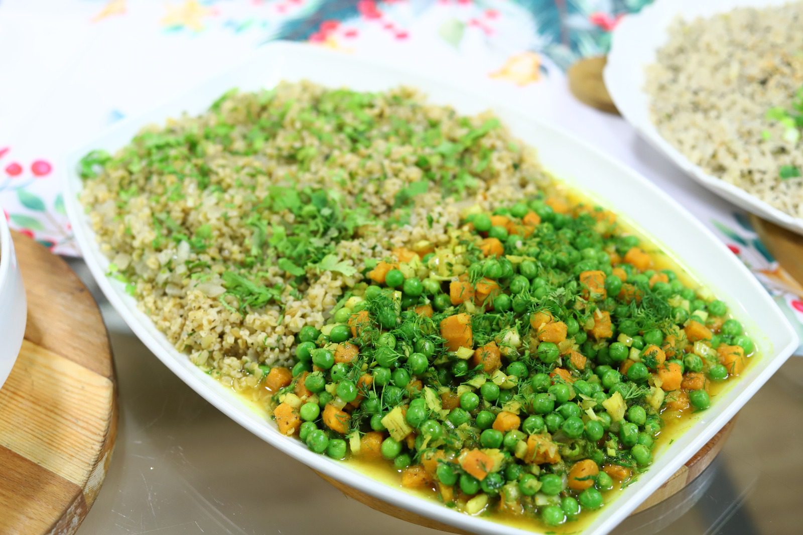 بسلة بالبطاطا والشبت