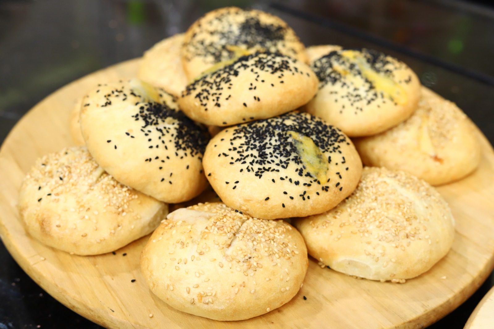 قرص بحشوة الجبنة