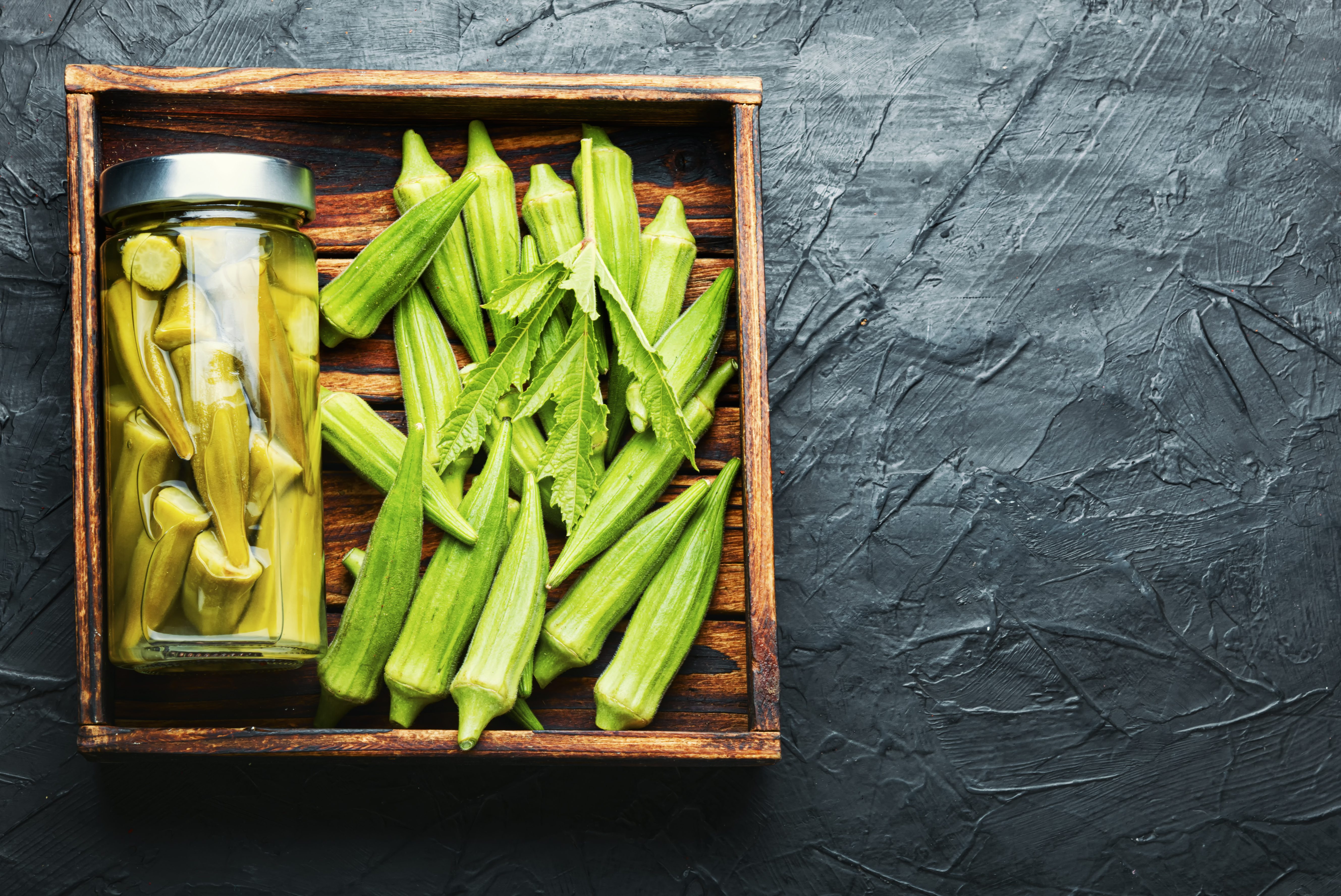 علامات لاختيار البامية الطازجة