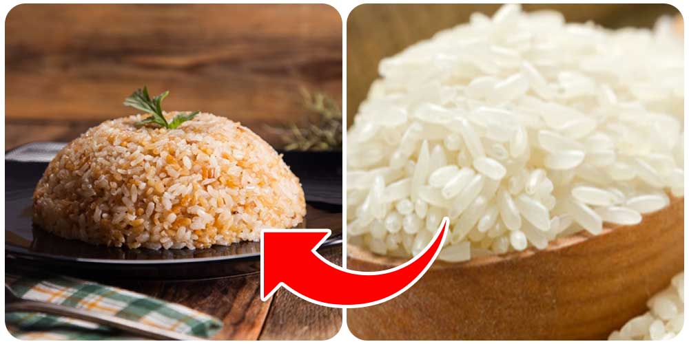 أرز حبة وحبة