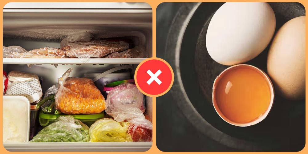 أطعمة لا يجب تخزينها في الفريزر