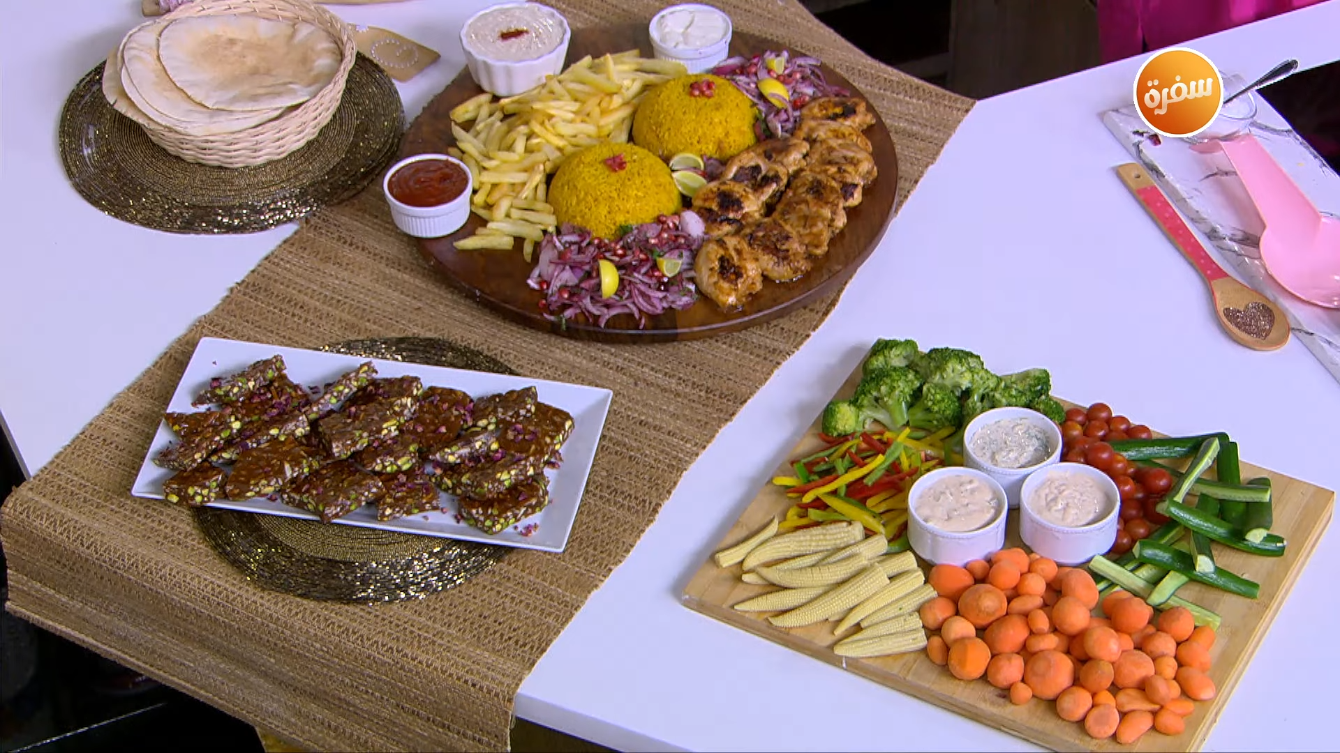 أفخاد الدجاج المشوية - طبطاب الجنة - ديب صحي بالخضار