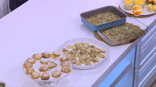 أكواب الكيك بالبرتقال - صينية بطاطس مبشورة - قرنبيط مشوي - بسبوسة مقلية