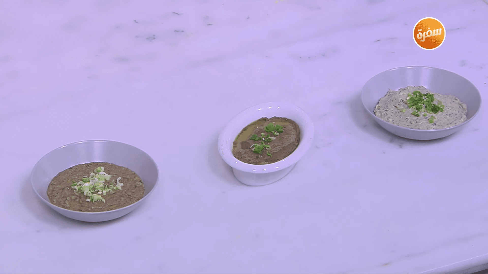 باتيه كبدة الدجاج - باتيه المشروم والعدس - باتيه الرنجة المدخنة