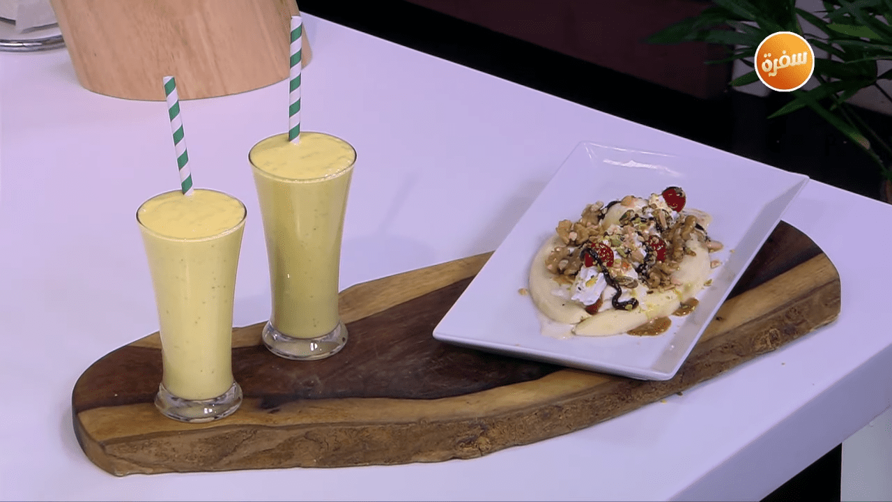 بانانا سبليت - مانجو بالزبادي والأيس كريم