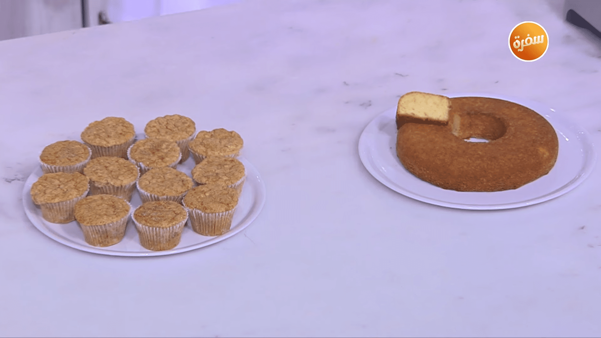 باوند كيك - مافن التفاح بالقرفة